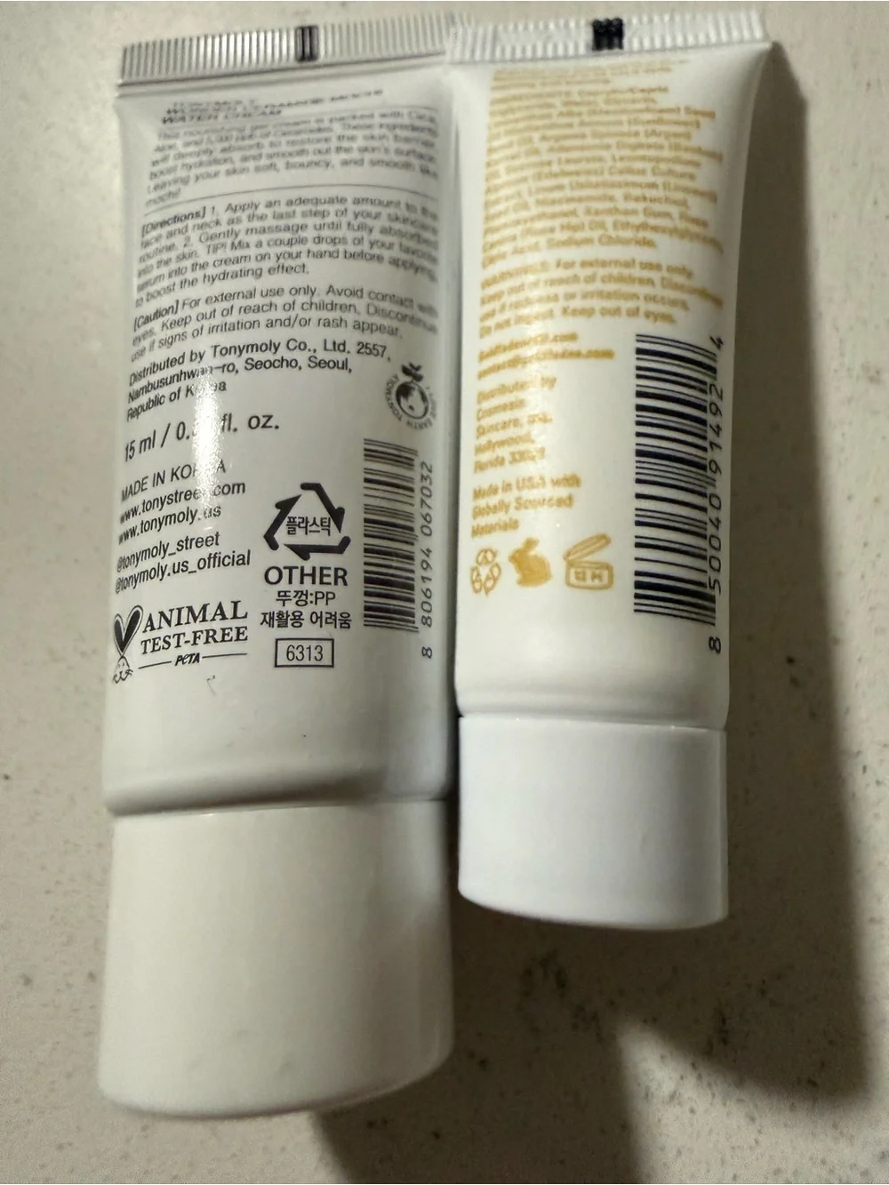 TONYMOLY Wonder Ceramide Mochi Water Cream - White. Gold faden radiance repair